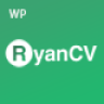 RyanCV Resume WordPress Theme