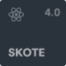 Skote - React Admin and Dashboard Template + Sketch
