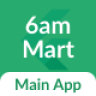 6amMart - Multivendor Food, Grocery, eCommerce, Parcel, Pharmacy delivery app