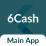 6Cash - Digital Wallet Mobile App with Laravel Admin Panel