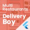 Delivery Boy For Multi-Restaurants Flutter App