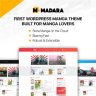 Madara – Responsive and modern WordPress theme for manga sites