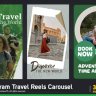 Instagram Travel Reels Carousel