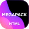 MEGAPACK - Marketing HTML Landing Pages Pack