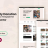 Givvy Elementor Template Kit Charity Donation