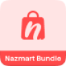Nazmart Bundle Pack – Multi-Tenancy eCommerce Platform (SAAS)