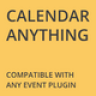 Calendar Anything | Show any existing WordPress custom post type in a calendar