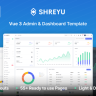 Shreyu - Vue 3 Admin & Dashboard Template