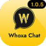 Whoxa App - Whatsapp Clone App | Chat App iOS | Chat App Android | Nodejs Chat App | Chat Messenger