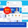 Dactorapp - Doctor Appointment Booking Mobile Template