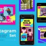 Yellow Anti Design Fashion Sale Instagram Pack