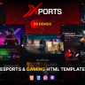 Xports - eSports and Gaming HTML Template
