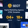 SEO7 - SEO & Digital Marketing Agency HTML Template