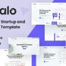 Evalo - Minimal SaaS Startup & Agency Html Template