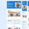 Qlinest - Home Cleaning Service Website HTML Template