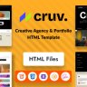 Cruv - Creative Agency & Portfolio Html Template