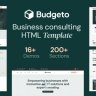 Budgeto - Business Consulting HTML Template