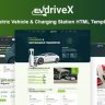 EVdriveX - Electric Vehicle & Charging Station HTML Templates