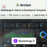 Arclon - Admin & Dashboard Template