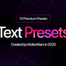 Text Presets - for Premiere Pro