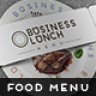 Business Lunch Menu