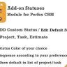 Add-on Statuses Module for Perfex CRM
