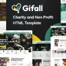 Gifall - Charity Non Profit HTML Template