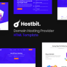 Hostbit – Domain Hosting Provider HTML Template