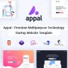 Appal - Premium Multipurpose Technology Startup Website Template
