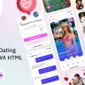 Multipurpose Dating Mobile App PWA HTML Template - Romio