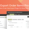 Export Order Items Pro for WooCommerce