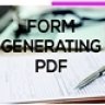 Form Generating PDF - Wordpress plugin