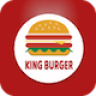KING BURGER restaurant with Ingredients & delivery boy full android application
