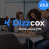 Dizzcox - Multipurpose Website & Business Management System CMS [xgenious]