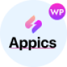 Appics - app landing page
