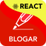 Blogar - React Nextjs Blog and React Magazine Template