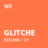 Glitche - CV WordPress Theme