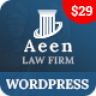 Aeen – Attorney And Lawyer WordPress Theme