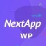 Nextapp - App Landing Page WordPress Theme for Mobile Application Software Design & Development Site