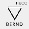 Bernd - Clean & Minimal Portfolio Hugo Theme