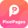PixelPages - SAAS Application Website Builder for HTML Template