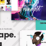 Mixtape – Music Theme for Artists, Bands, and Festivals