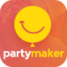 PartyMaker | Event Planner & Wedding Agency WordPress Theme