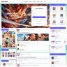 JS Anime - JoomSocial Theme