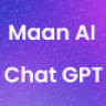 Maan AI - ChatGPT, Open AI Flutter App with Super Admin ( SAAS )