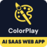 ColorPlay - AI SaaS Coloring Book Web App