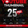 25 Youtube Thumbnail Templates - averpixel