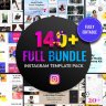 A Complete Set of Instagram Post Templates - VictorThemesNX