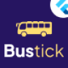 BusTick - Online Bus Ticket Booking App UI Kit in Flutter