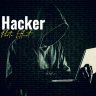 Photo effect of the hacker matrix